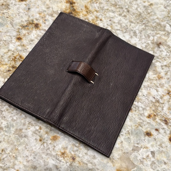 Cole Haan Long leather wallet/ checkbook holder - Picture 3 of 4